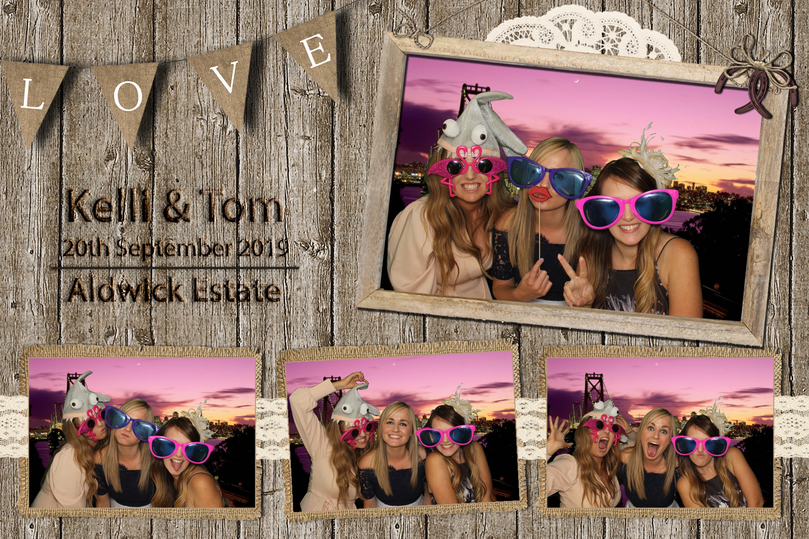 Kelli & Tom's Wedding | View more photos from the event at images.mobile-photo-booth.com/u/MobilePhotoBoothUK/Kelli-Toms-Wedding